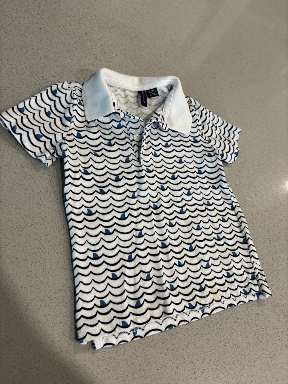 Janie and Jack baby boy polo